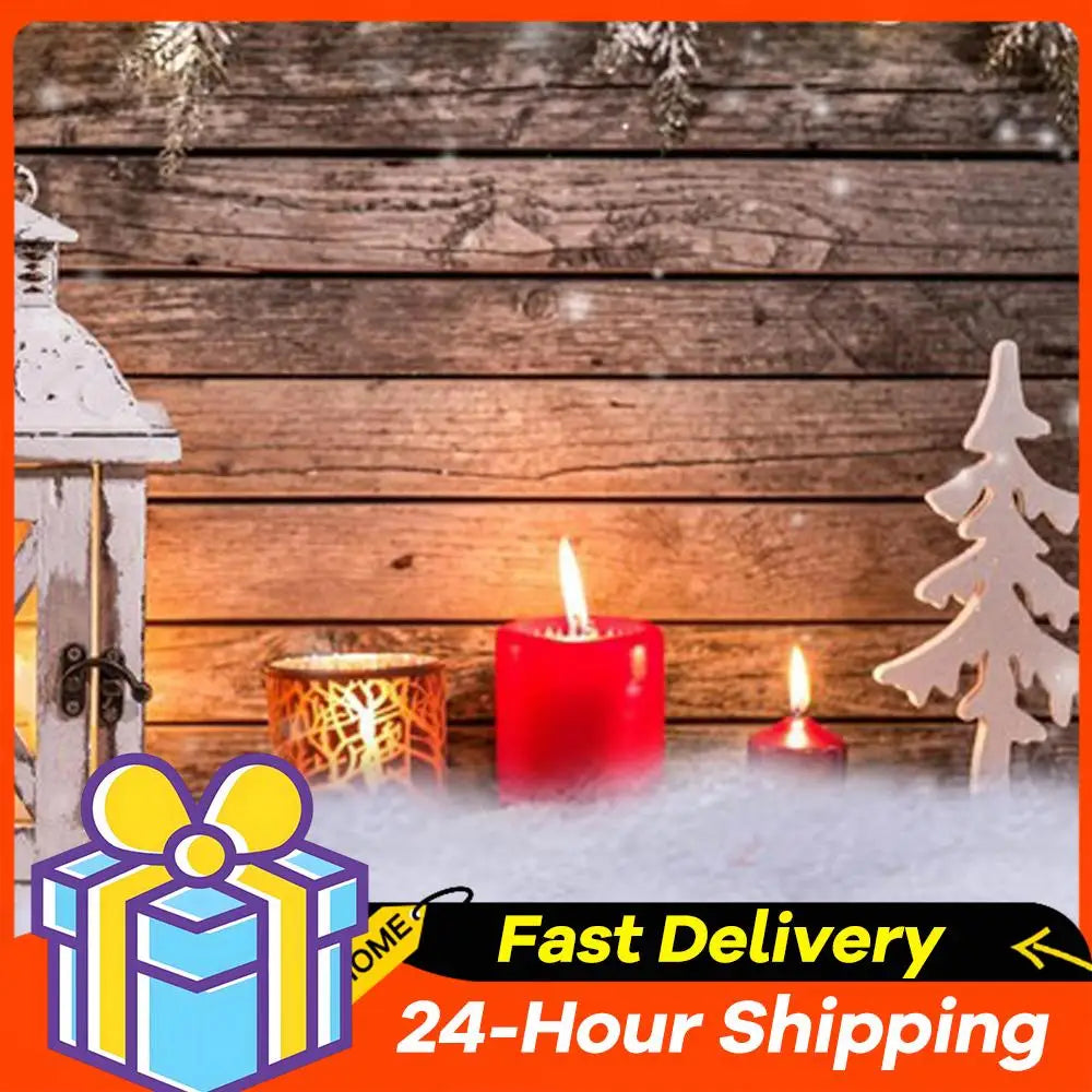 Artificial Christmas Snow Roll White Snow Mat Snow Blanket Soft Cotton Prop for Tree Xmas Village Backdrop Tree Decorations Mat