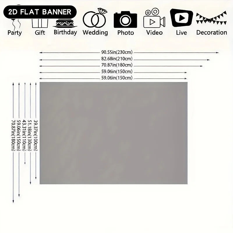 1 piece, Christmas photography background cloth - vintage fireplace and decorative tree view with gift - no electricity required