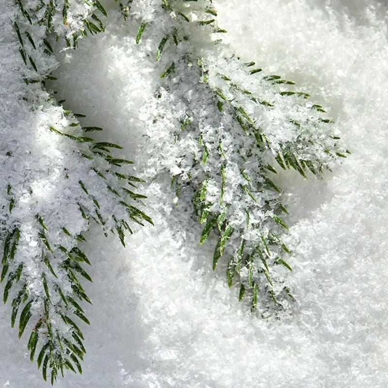 50/200g Artificial Snow Powder DIY Christmas Snowflakes for Indoor Outdoor Ornaments Winter Displays Xmas Party Decoration Props